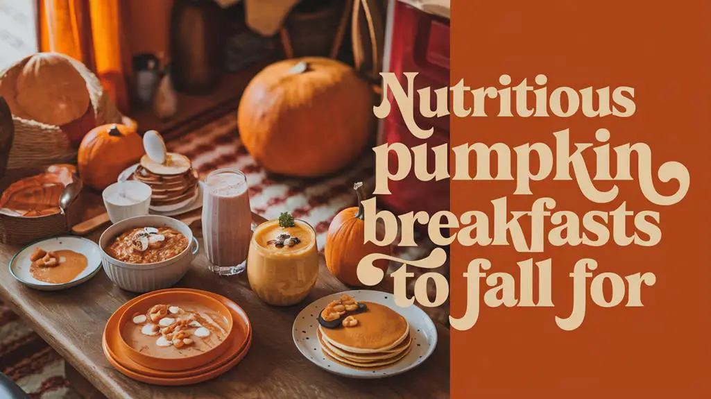 healthy pumpkin breakfast ideas