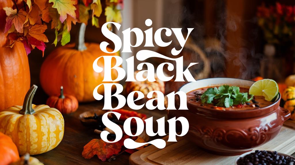 hearty spicy black bean