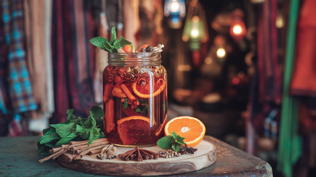 herb infused fire cider