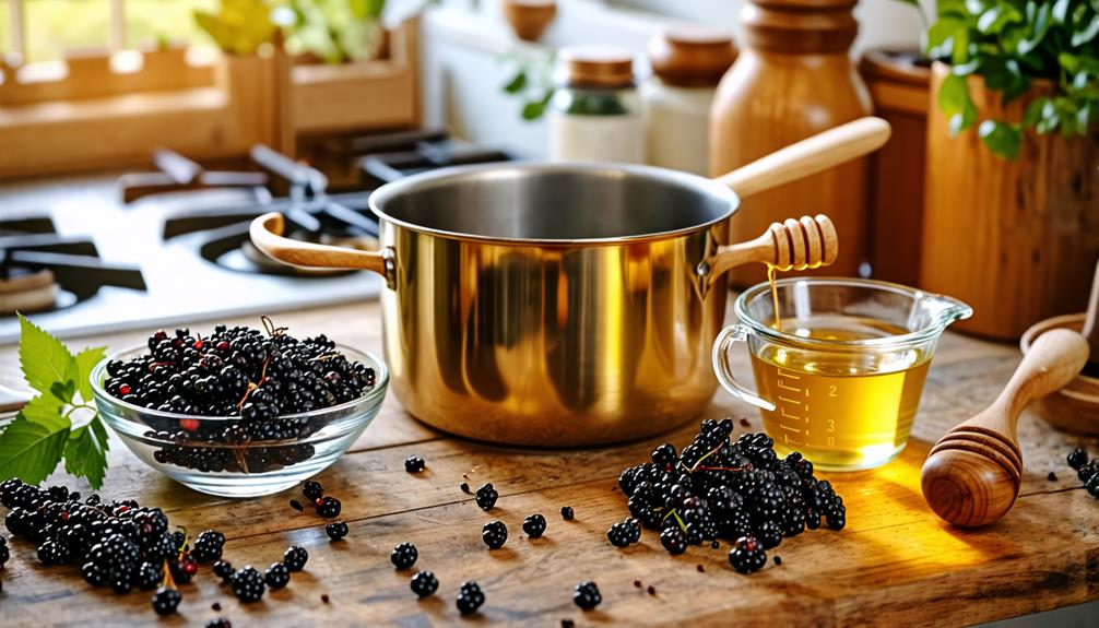 homemade elderberry syrup recipe
