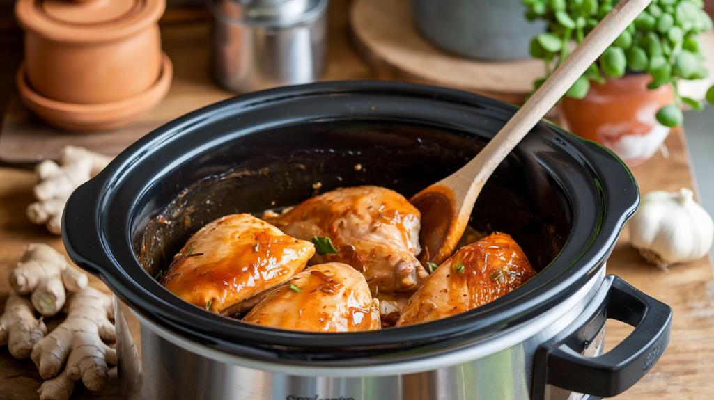 honey garlic hoisin chicken