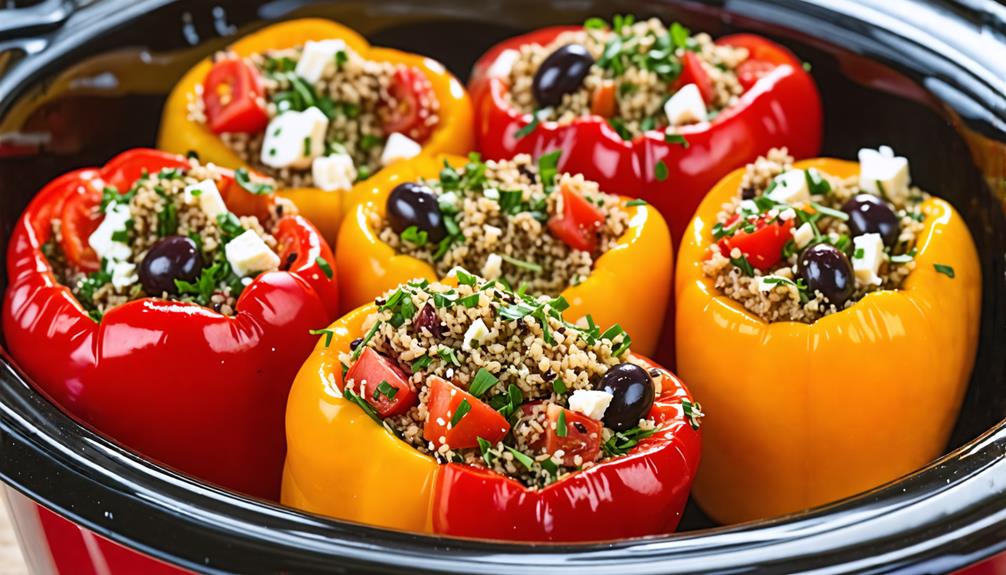 mediterranean stuffed peppers recipes