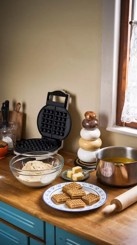 prepare delicious stroopwafels