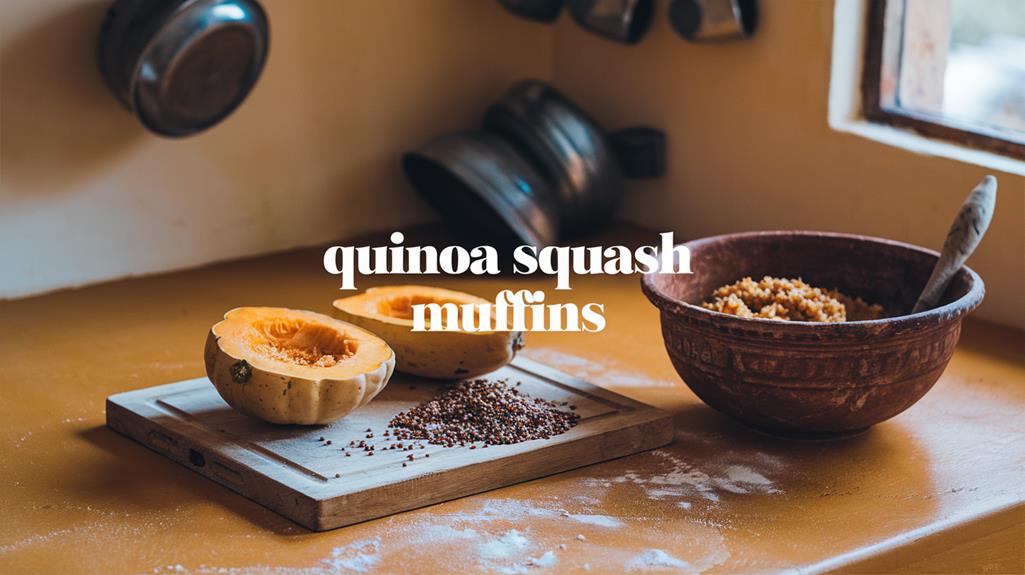 savory quinoa squash treats