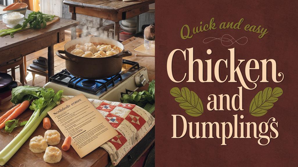 simple chicken dumpling recipe