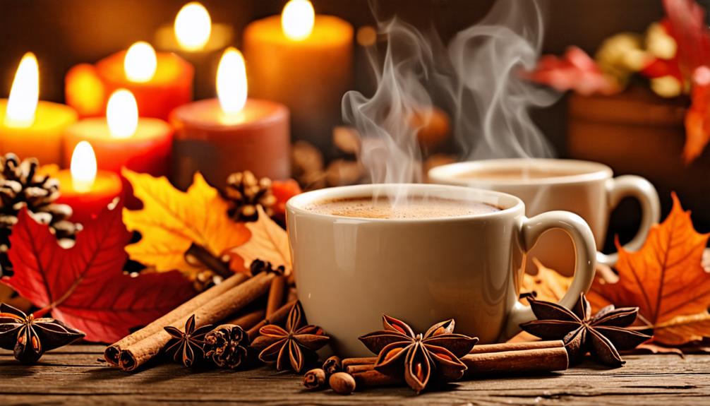 spiced autumn coffee creations
