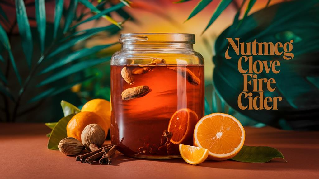 spiced nutmeg clove cider