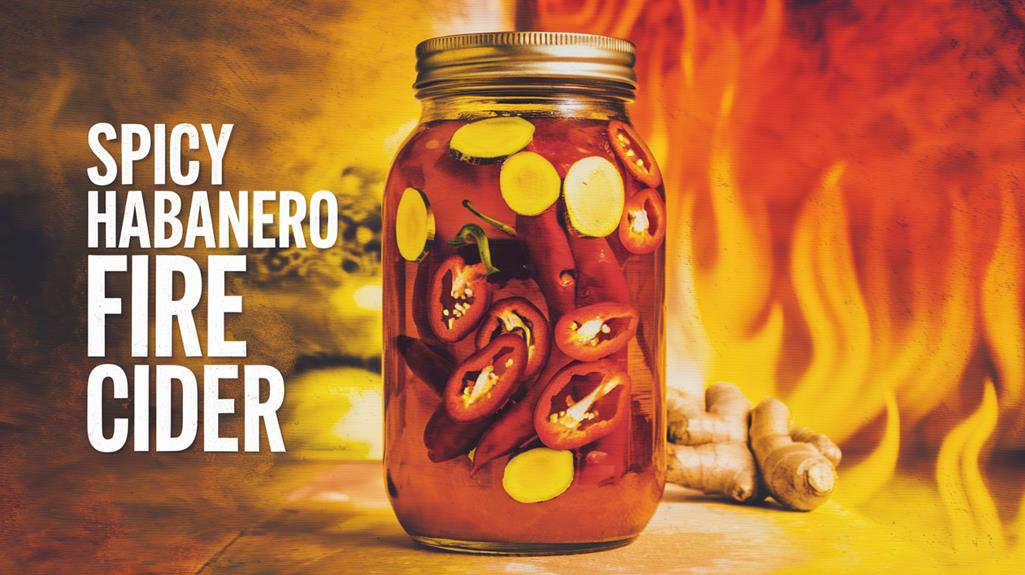 spicy habanero fire cider