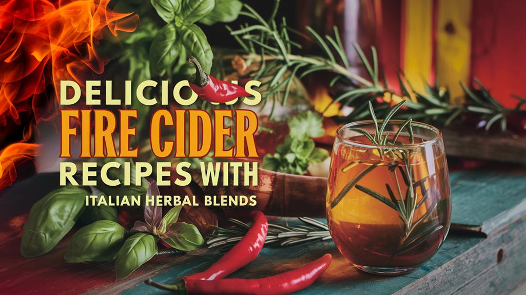 spicy herbal fermented tonic