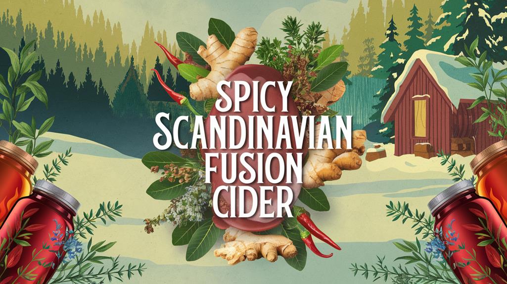 spicy scandinavian fusion cider