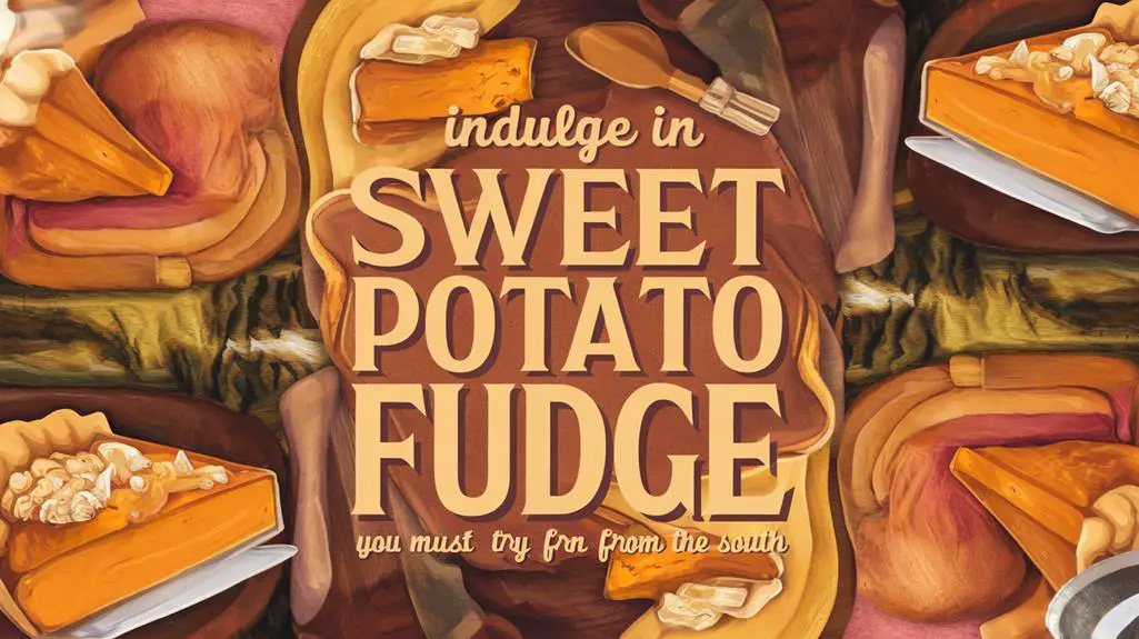 sweet potato pie fudge