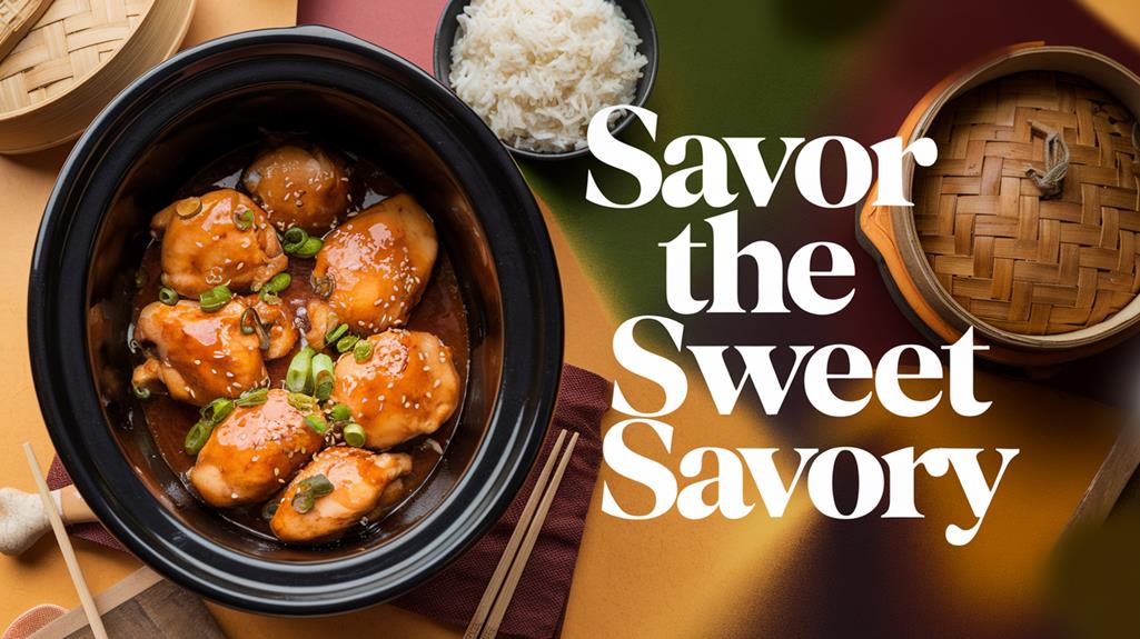 sweet savory chicken stir fry