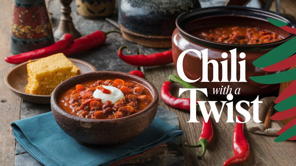 unique chili recipe variation