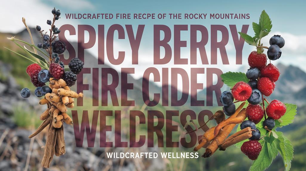 zesty berry infused tonic