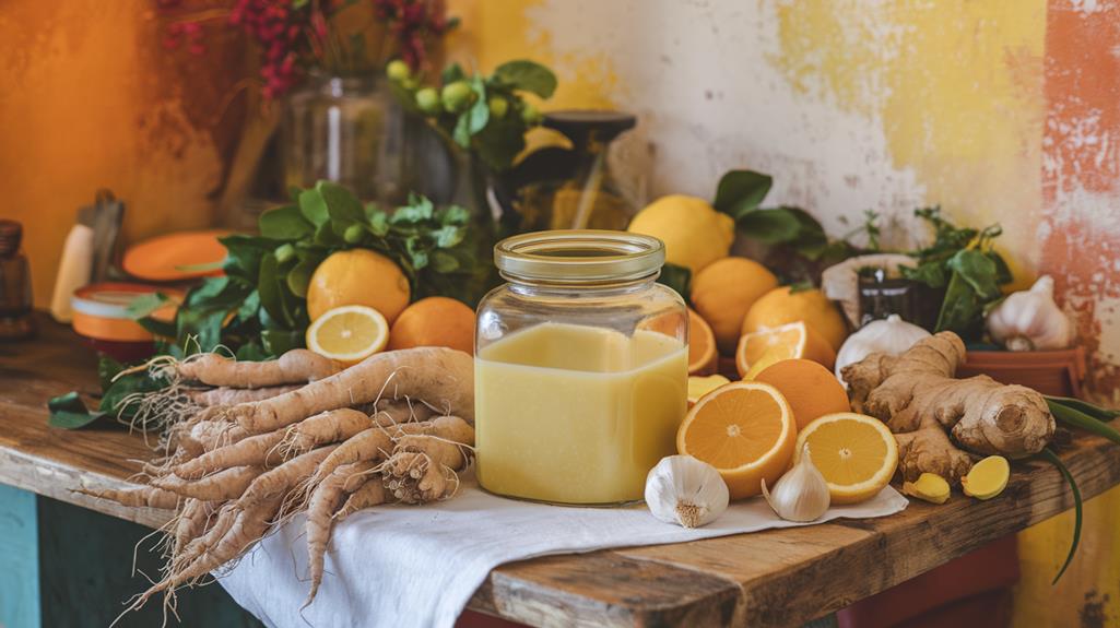 zesty horseradish citrus blend